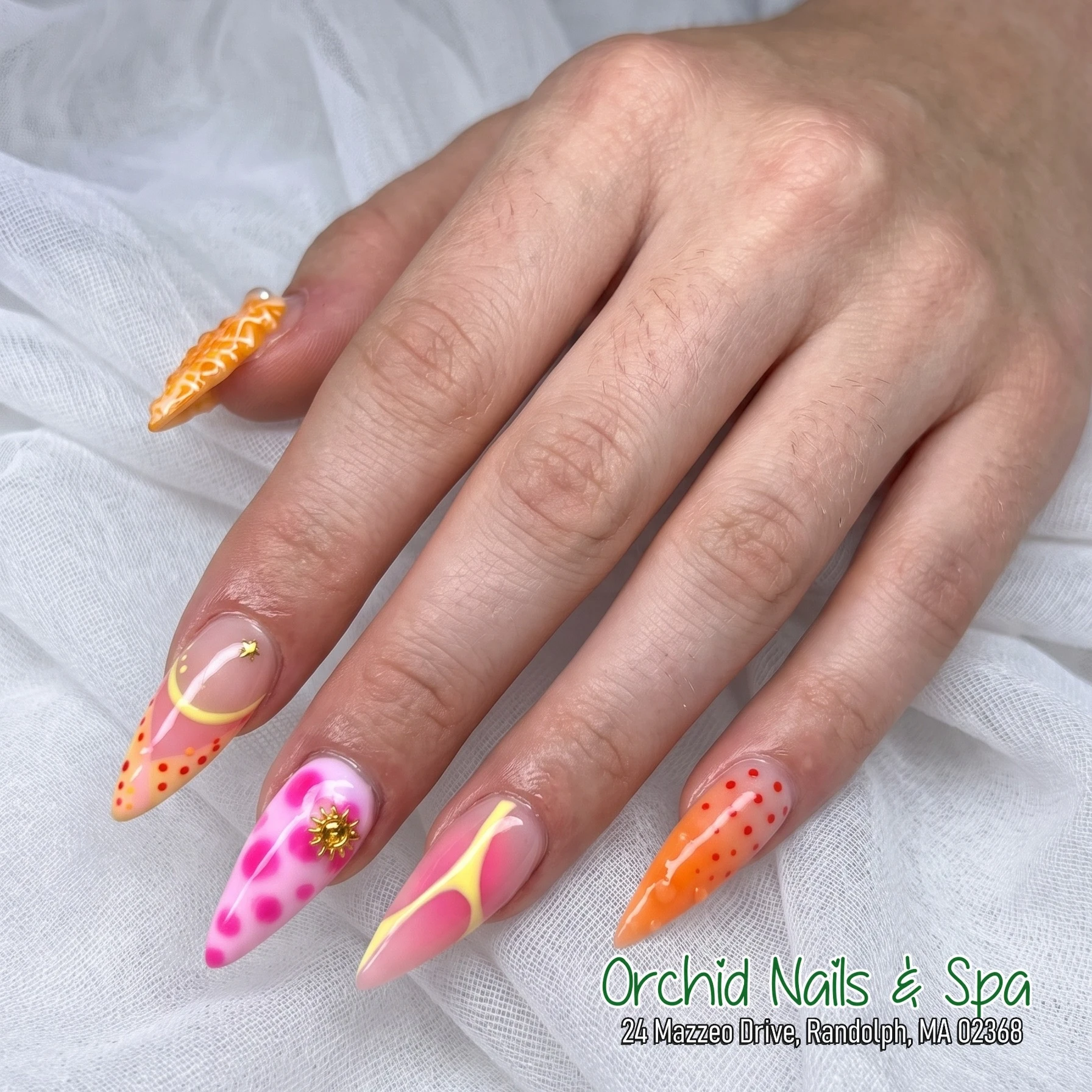 Nail salon & Nail art design photo | Orchid Nails & Spa in